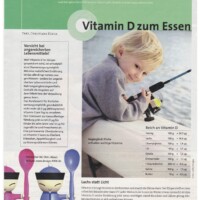 Vitamin D zum Essen